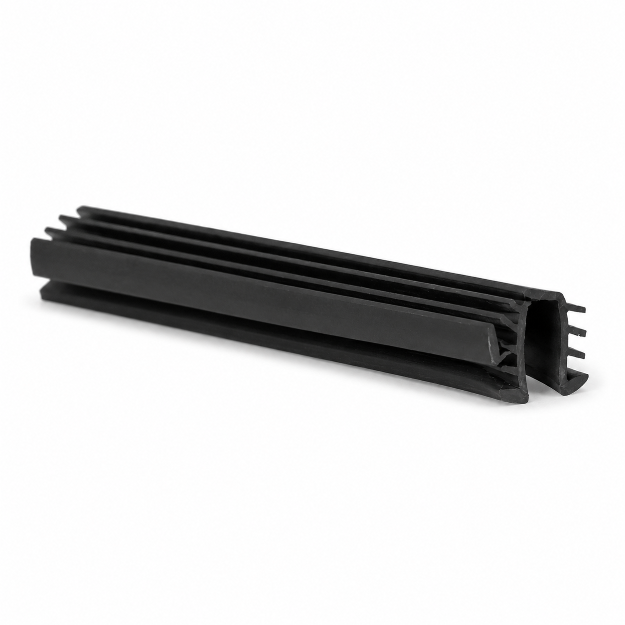 Black 4mm Wardrobe Glazing Rubber