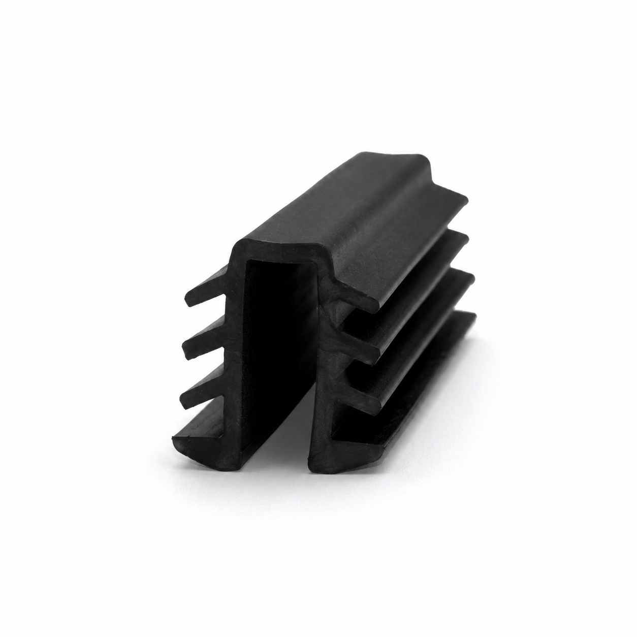 Black 4mm Wardrobe Glazing Rubber