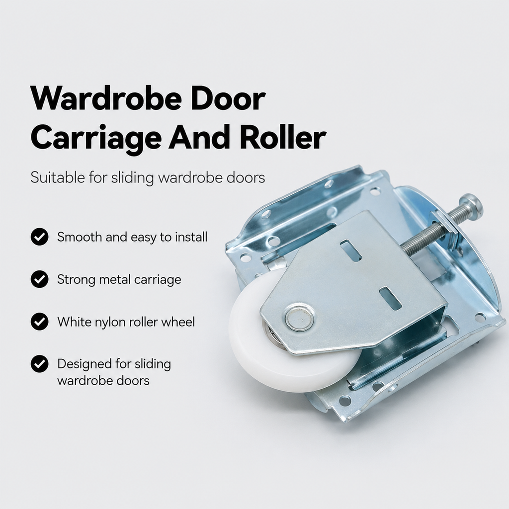 Wardrobe Door Carriage And Roller