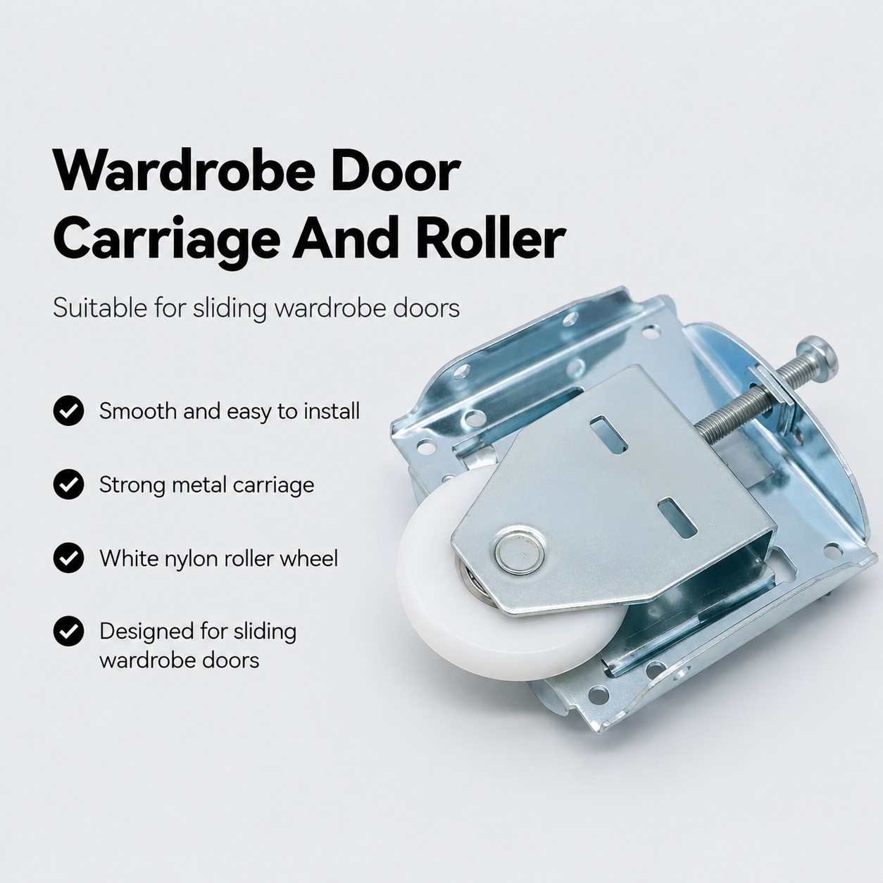 Wardrobe Door Carriage And Roller